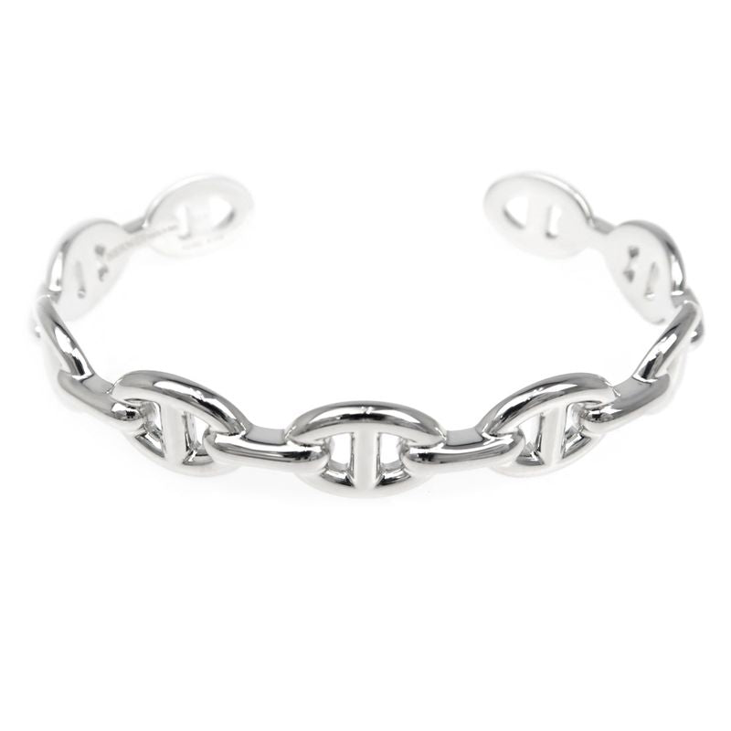 Hermes Chaine D'ancre Bangle Anchene ST Ag925 Silver - Women's Accessori