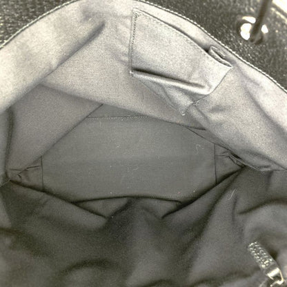 Gucci 120836 Handbag Tote Bag Black GG Canvas Leather Ladies Men Fashion