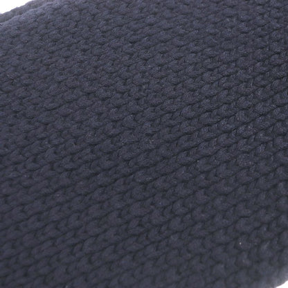 Hermes 100% Cashmere Cable-knit Knit Scarf Snood Winter Wear Dark