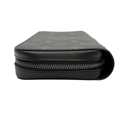 3232 Louis Vuitton Long Wallet Zippy XL M61698 Monogram Eclipse LV Wallet Black