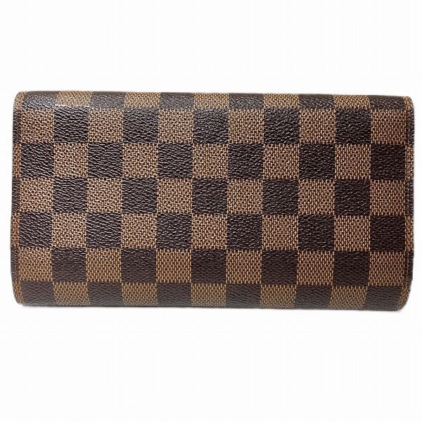 Louis Vuitton Damier Portefeuille International N61217 Trifold Wallet Unisex