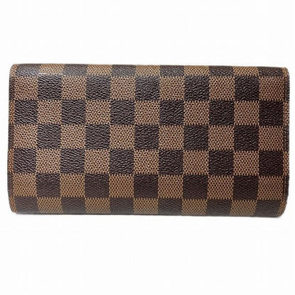 Louis Vuitton Damier Portefeuille International N61217 Trifold Wallet Unisex