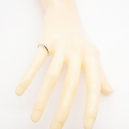 Tiffany & Co Ring Solitaire 1PD Pt950 Platinum Diamond 024ct 8 Ladies