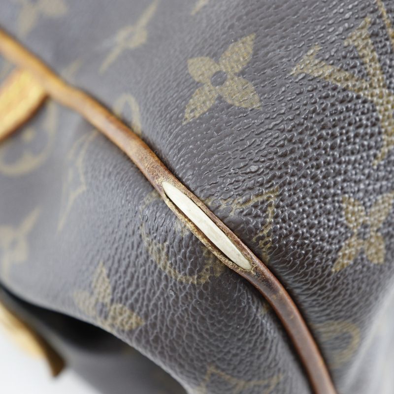 Louis Vuitton Montorgueil PM M95565 Monogram Canvas Brown Ca1008 Ladies