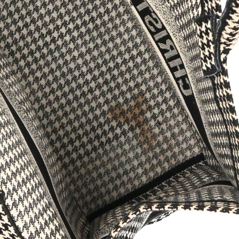 Dior BOOK TOTE Book Tote Staggered Embroidery Logo Tote Bag Men's L