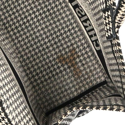 Dior BOOK TOTE Book Tote Staggered Embroidery Logo Tote Bag Men's L