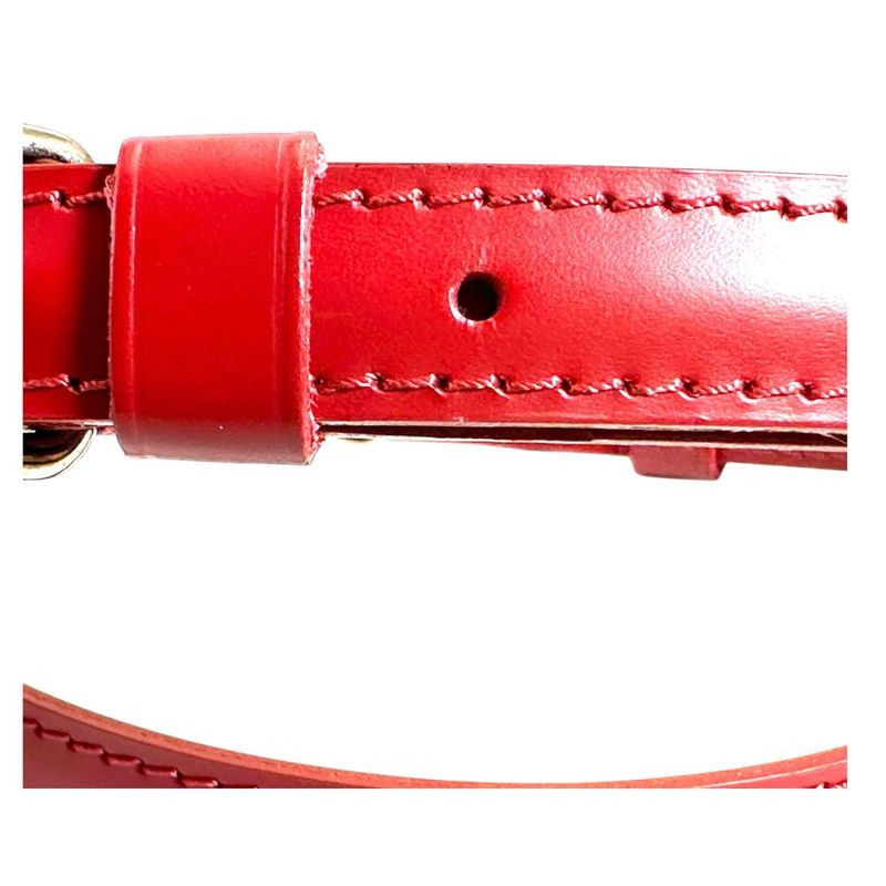 Louis Vuitton Strap Adjustable Shoulder Strap For Bag Louis Vuitton Red