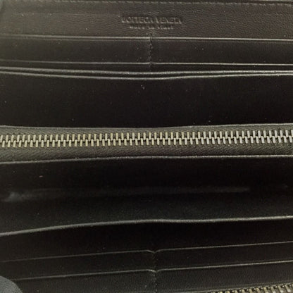 Bottega Veneta Long Wallet Round Zipper Intrecciato 275064