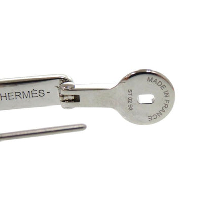 Hermes Single Earrings Ettelier For One Ear H077357fp05 Metal Lacquered Metal