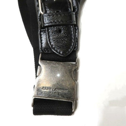 Saint Laurent Logo Leather Body Bag Lnd586206-0619 Waist Pouch Bag Shoulder Bag