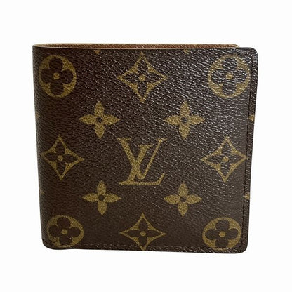 Louis Vuitton Monogram Portefeuille Marco M61675 Bifold Wallet Unisex