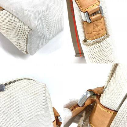 Louis Vuitton Shoulder Bag Weatherly M80637 Canvas White