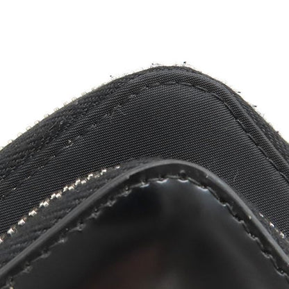 Prada Shoulder Bag Re-Nylon Smartphone Case Nylon Leather Black Silver Hardware