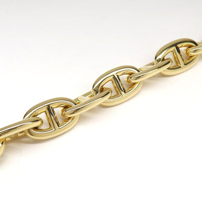 Hermes Bracelet Chaine D'ancre MM 15 Frames 750yg Yellow Gold 15 Links