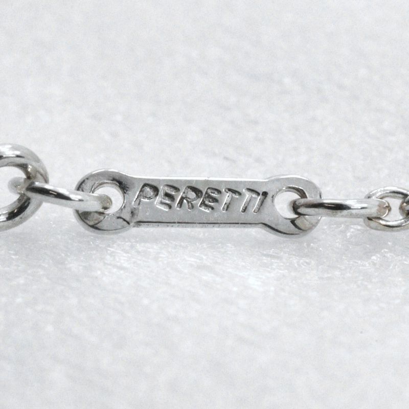 Tiffany & Co Open Heart Elsa Peretti 925 Silver Ladies 4.6g Necklace