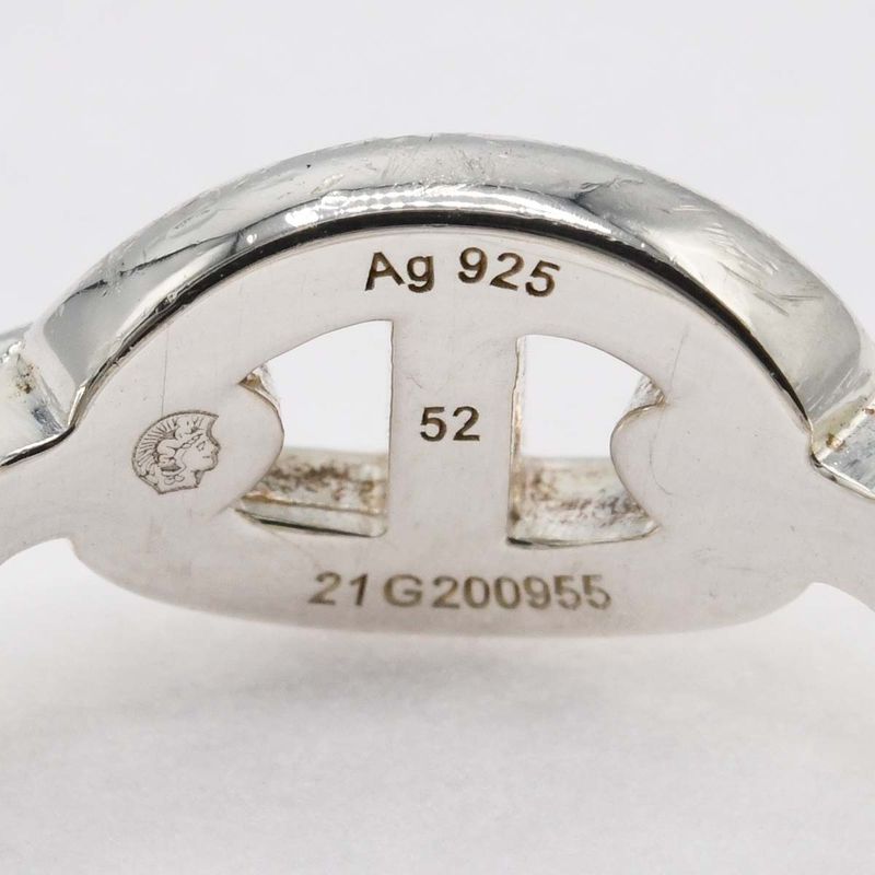 Hermes Chaine D'ancre Anchene AG 925 #52 Approx 12 5.7 g Accessories Mo283