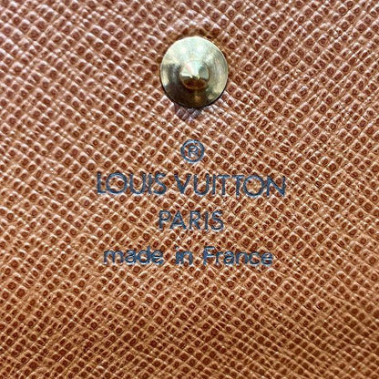 Louis Vuitton Monogram Porte Trésor International M61215 Long Wallet Trifold