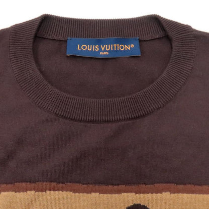 Louis Vuitton Intarsia Graphic Short-sleeve Book-neck 1afiwu Hqn83waur