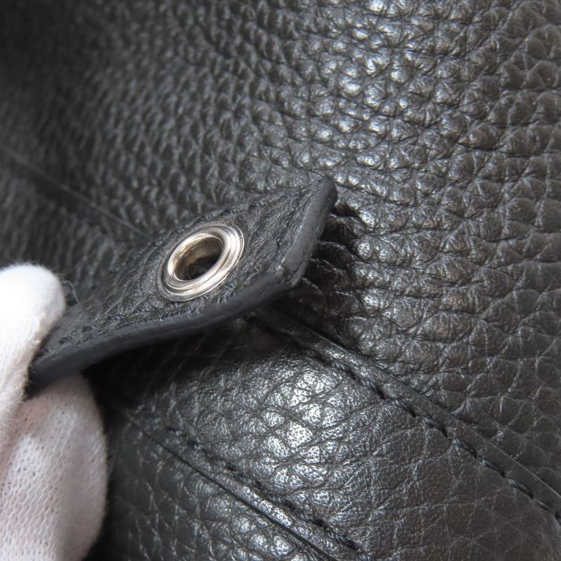 Hermes Picotin Lock MM Silver Hardware Handbag Togo Women