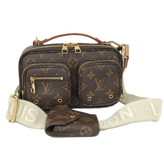 Louis Vuitton Utility Crossbody 2WAY Shoulder Bag Monogram Brown M80446