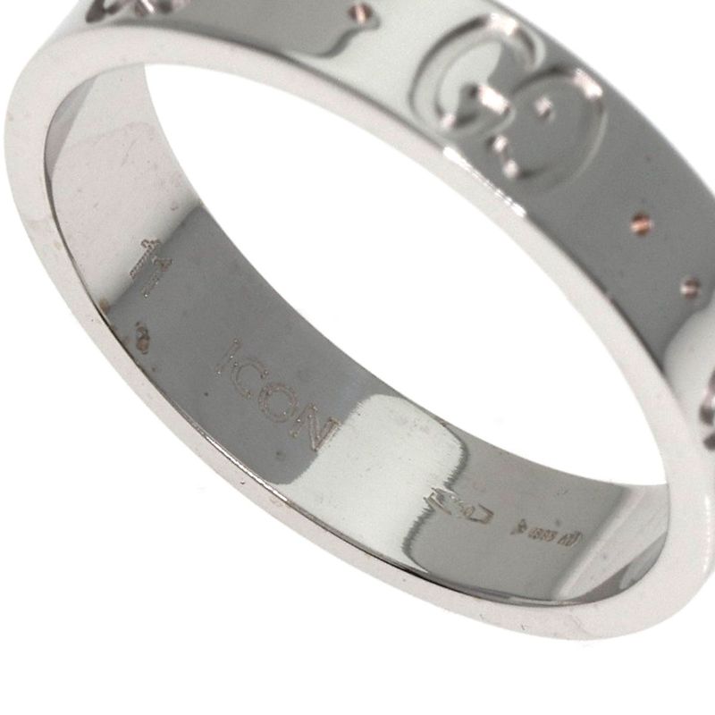 Gucci Icon #11 Ring - 18K White Gold Ladies