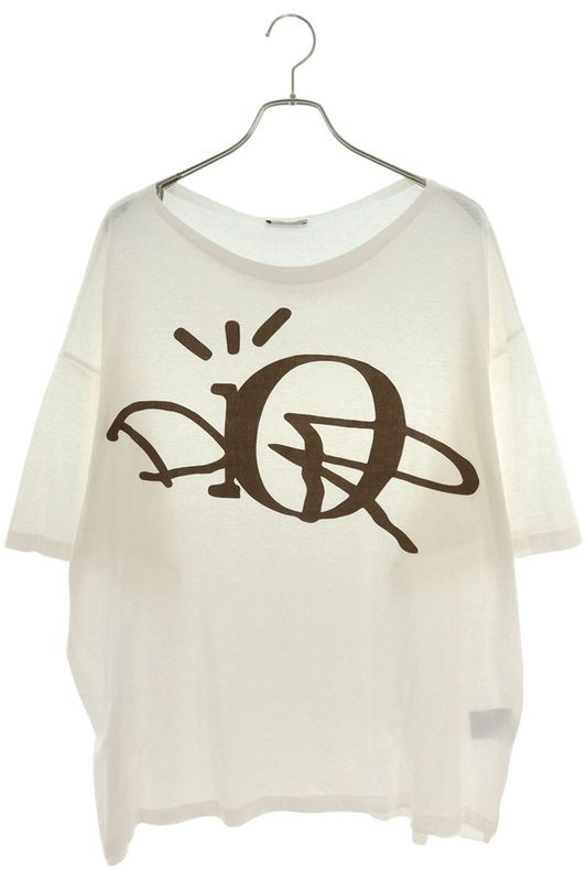 Dior X Travis Scott Travis Scott 22AW 283j632a0752 Cactus Jack Print T-shirt