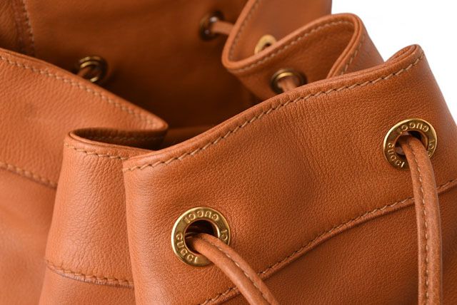 Gucci Shoulder Bag Bamboo Vintage Gucci 2WAY One Shoulder Body Bag Brown