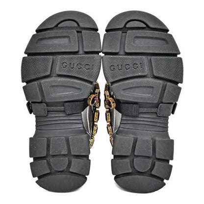 Gucci Flash Trek Bijou Sneakers - Removable No Size Notation Silver -