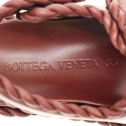 Bottega Veneta Jack Flat Sandals Barolo 35