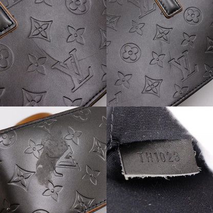Louis Vuitton Shelton M55172 Monogram Matte Noir Black Th1023 Ladies Handbag