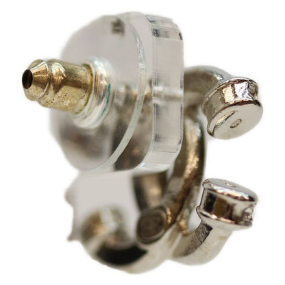 Chanel A24V GP Rhinestone Coco Mark Earrings