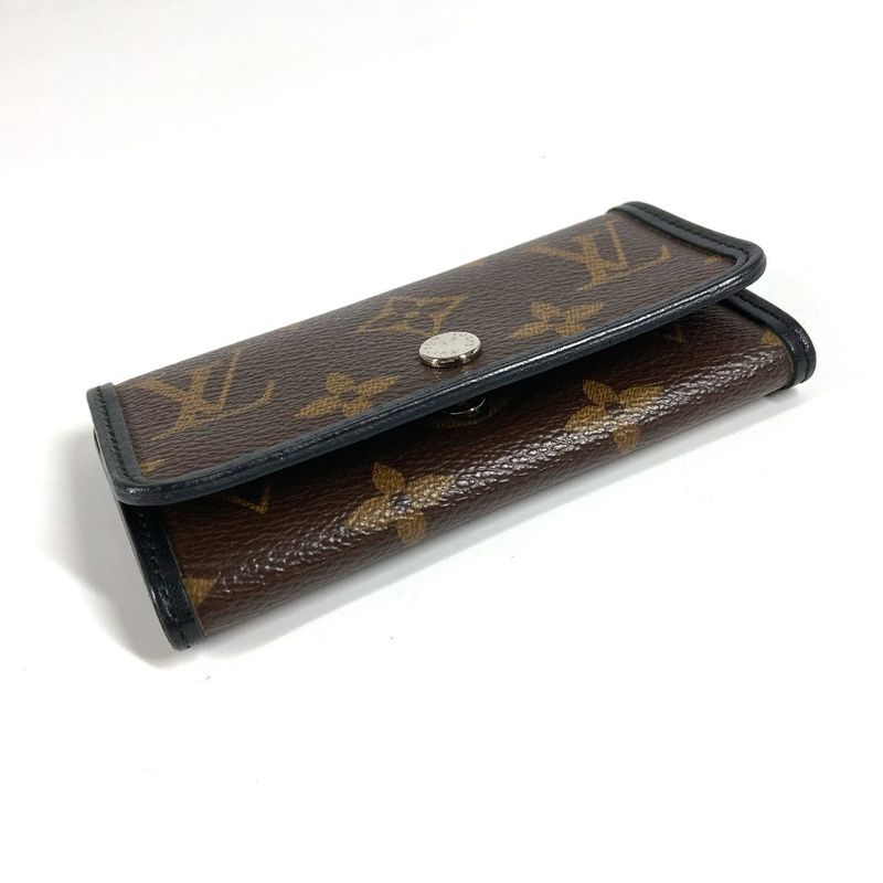 Louis Vuitton Key Case Multicles 6 M60165 Monogram Macassar Canvas Brown
