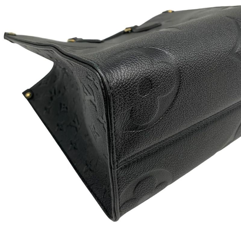 1314 Louis Vuitton Tote Shoulder Bag On The Go MM M45595 Monogram Noir Black