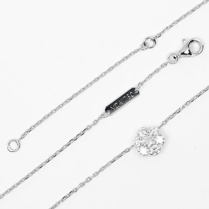 [van Cleef & Arpels] Van Cleef & Arpels Fleurette 18kwhite Gold × Diamond