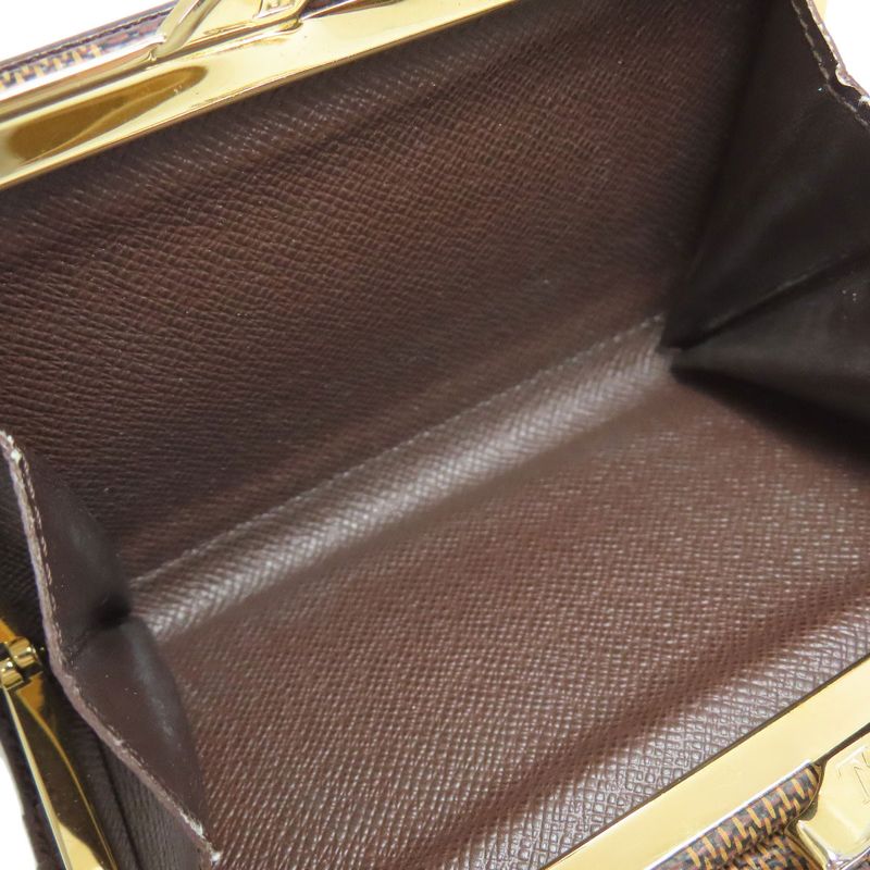 Louis Vuitton N61674 Portefeuille Viennois Folding Wallet With Coin Purse In