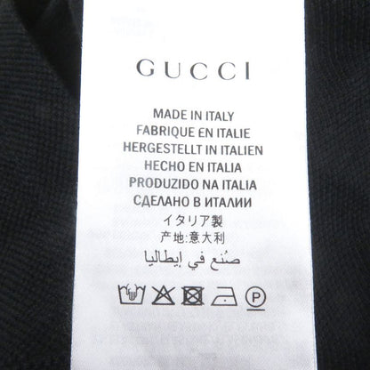 Gucci 500971 Cotton Bee Patch Web Line Short Sleeve Short Sleeve Polo Shirt