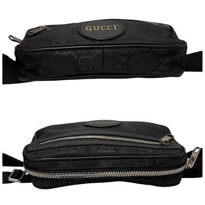 Gucci GG Supreme Off The Grid Waist Bag Belt Bag Pouch Mens Black