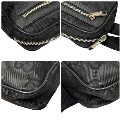 Gucci GG Supreme Off The Grid Waist Bag Belt Bag Pouch Mens Black