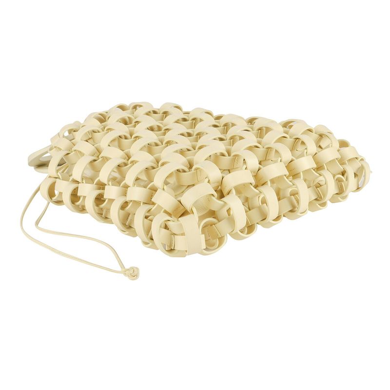 Bottega Veneta Handbag Leather Chain BAG White
