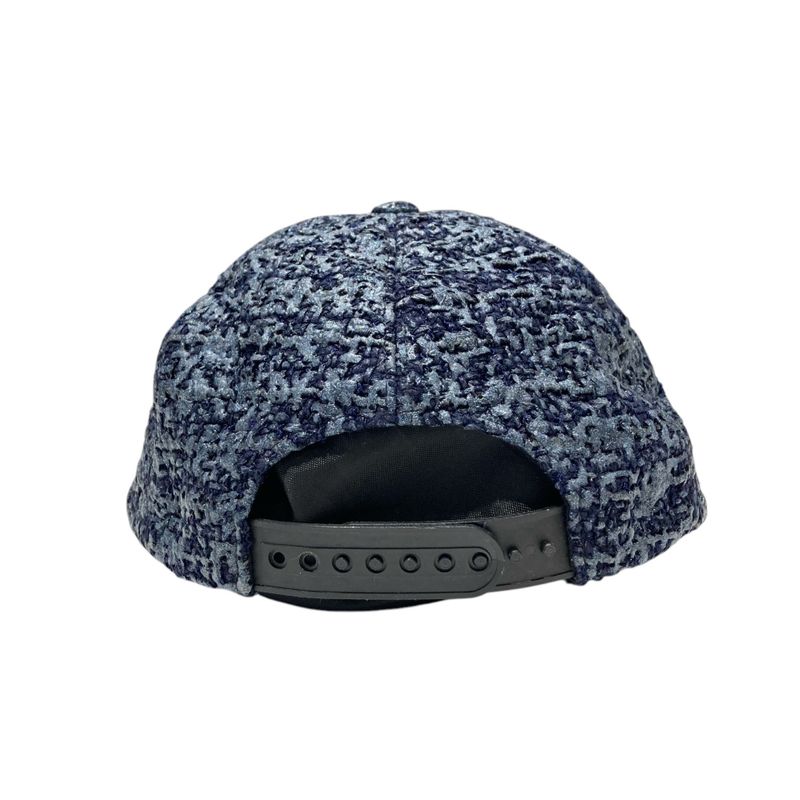 Chanel ⑤ 2016ss Airline Tweed Baseball Cap Men's Navy -