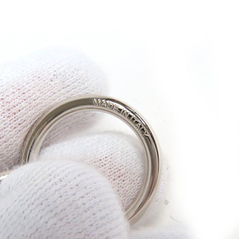 Hermes Horsebit Scarf Ring Silver With Box And Storage Bag Ladies