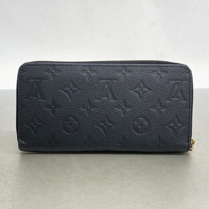 Louis Vuitton Monogram Empreinte Zippy Wallet M61864 Noir Black Ladies