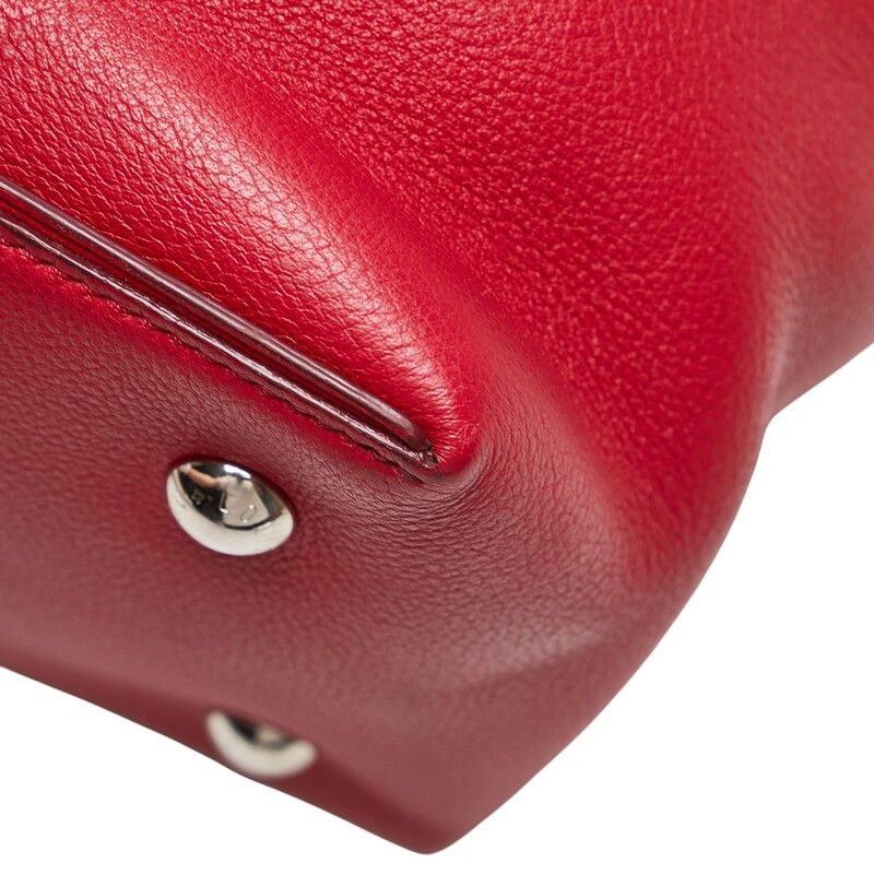 Louis Vuitton Parnacea Lockit PM Shoulder Bag Handbag 2WAY M94595 Raspberry