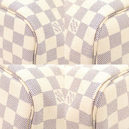 Louis Vuitton New Shape Neverfull MM Damier Azure Rose Ballerine N41605 Tote