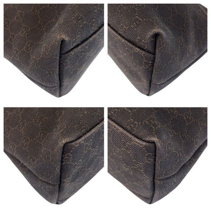 Gucci Brown GG Canvas 105649 Shoulder Bag Women 504724