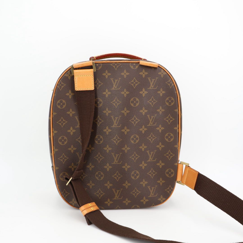 Louis Vuitton Pac-all Sac-a-do Bag Shoulder Hand Bag Monogram Brown M51132