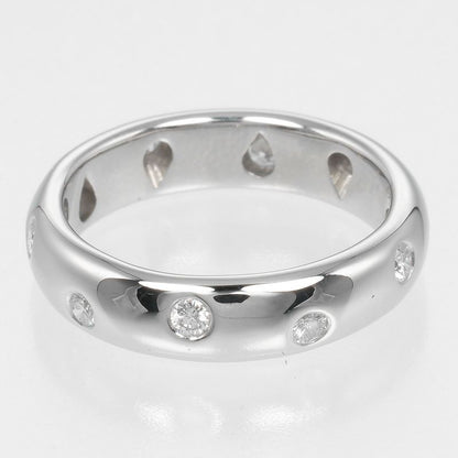 Tiffany & Co Dots Pt950platinum × Diamond 7.5 Ladies 6.7g Ring
