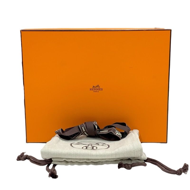 Hermes Oz Flat Shoes Leather Beige Gold Mule Kelly Hardware