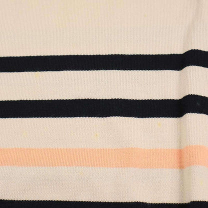 Louis Vuitton Striped Knit Sweater with Ribbon Design Rw111w Wsks02mx1 Mixed