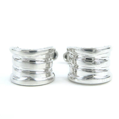 Bvlgari Bzero1 Logo Engraved Cufflinks Button Cufflinks Sv925 Silver Gentlemen's
